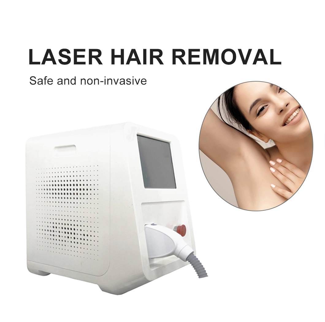 Factory Outlet 1000W Portable Hair Removal 808nm Triple Wavelength Diode Laser Beauty Machine Salon Use